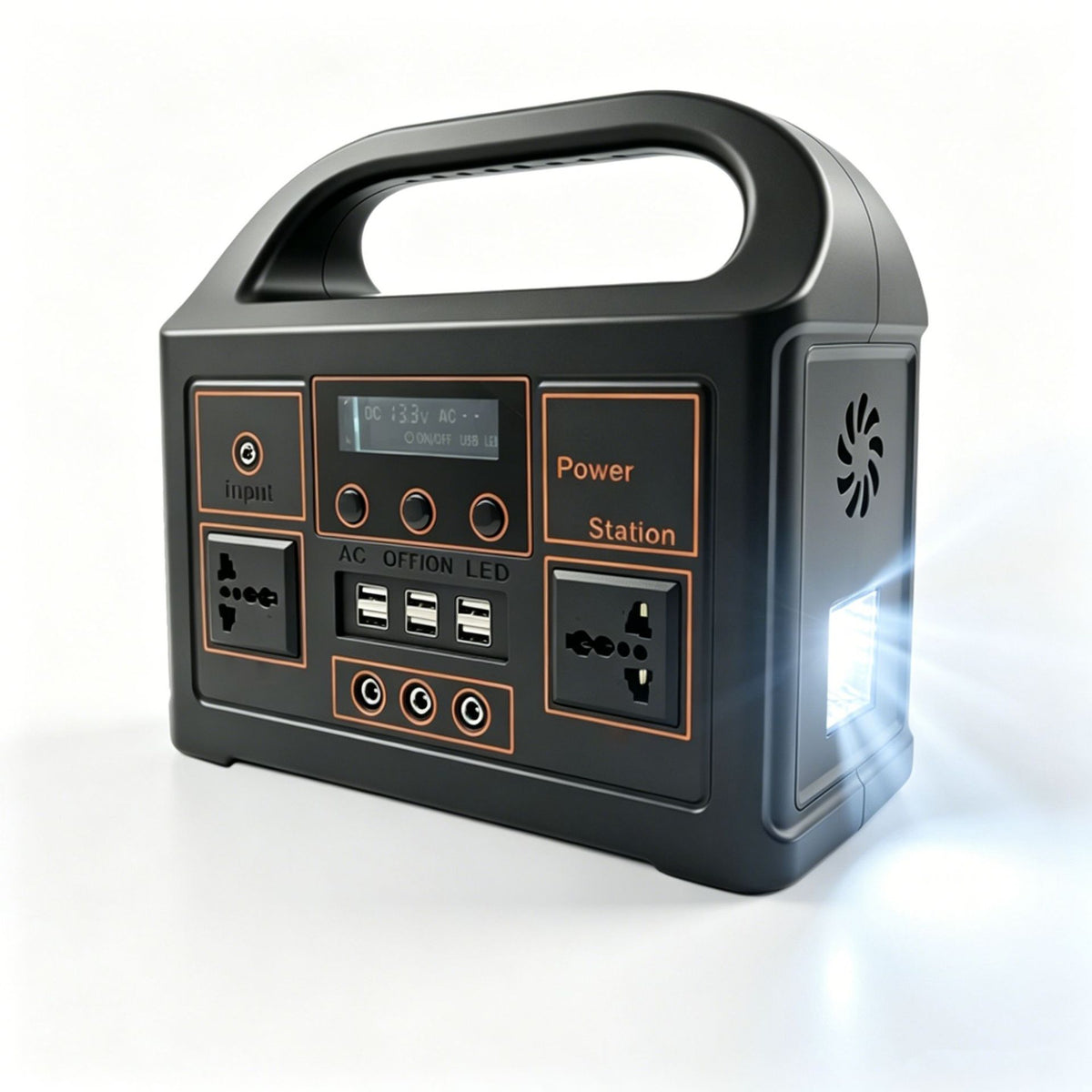 Portable Solar Power Station with AC Outlet
