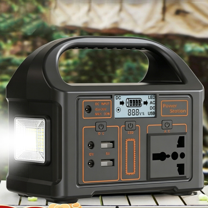 Portable Solar Power Station with AC Outlet